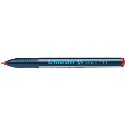 Маркер перманентный "Schneider Maxx 244", красный    - 5