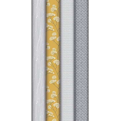 Бумага декоративная в рулоне "Cocooning", 2x0.7 м, ассорти