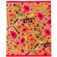 Тетрадь "Colored dragon fly", А5, 18 листов, линейка, ассорти