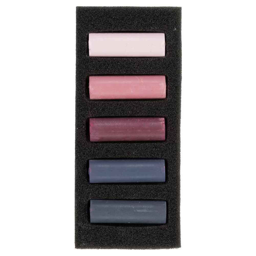 Набор мягкой пастели "Rembrandt Half Pastel", 5 цветов, красные земли - 2