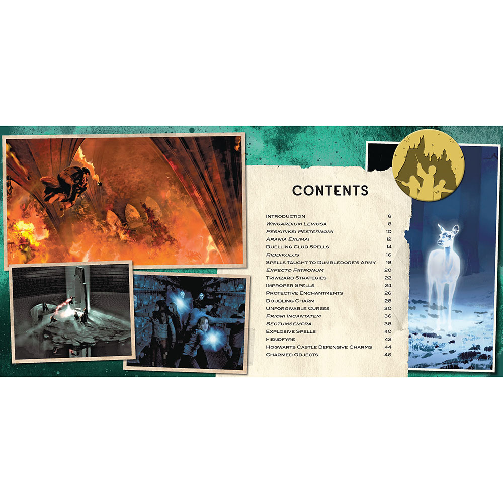 Книга на английском языке "Jody Revenson: Harry Potter. Spells and Charms. A Movie Scrapbook", Illustr. - 3