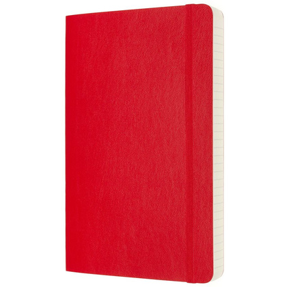 Блокнот "Classic Soft Expended Large", А5, 200 листов, линейка, красный - 2