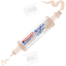 Маркер акриловый "Edding 3D Double Liner", бежевый теплый