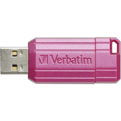 Карта памяти USB Flash 2.0 32 Gb "Pin Stripe" пласт., розовый - 4