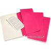 Блокнот "Cahier Journal Large", А5, 40 листов, линейка, 3 шт, розовый неон - 4