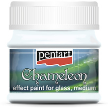 Краски для стекла "Pentart Chameleon", синий, 50 мл
