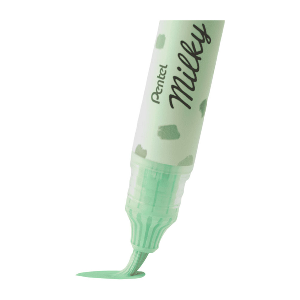 Маркер-кисть "Milky Brush", зеленый пастельный - 2