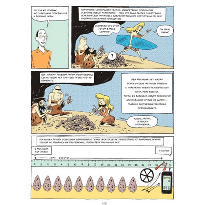 Книга "Sapiens Графическая история. ЧАСТЬ 1. РОЖДЕНИЕ ЧЕЛОВЕЧЕСТВА", Юваль Ной Харари - 6