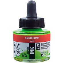 Жидкий акрил "Amsterdam", 617 желто-зеленый, 30 мл