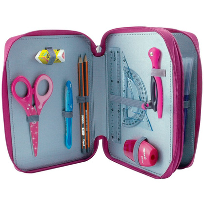 Пенал Maped "Girly", 2 отделения, с наполнением - 2
