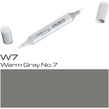 Маркер перманентный "Copic Sketch", W-7 теплый серый №7