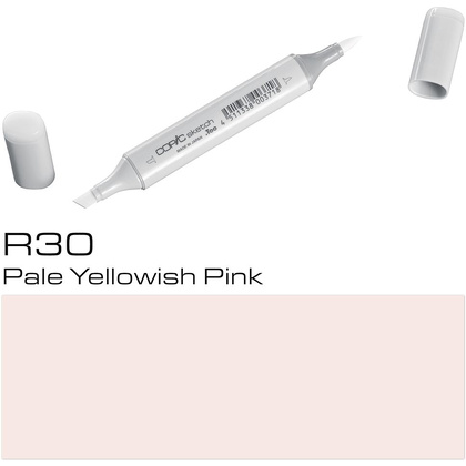 Маркер перманентный "Copic Sketch", R-30 бледный желтовато-розовый