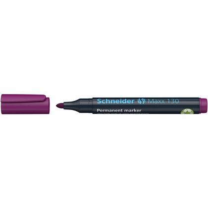 Маркер перманентный "Schneider Maxx 130", фиолетовый - 4