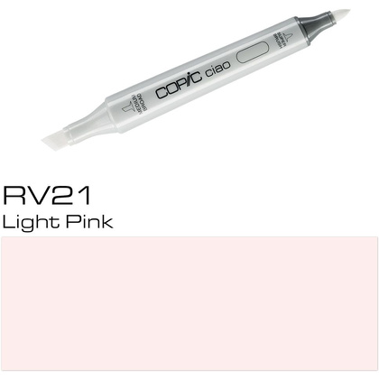 Маркер перманентный "Copic ciao", RV-21 светло-розовый