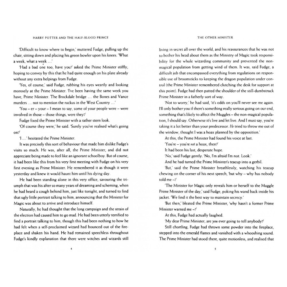 Книга на английском языке "Harry Potter and the Half Blood Prince – Rejacket HB", Rowling J.K.  - 2