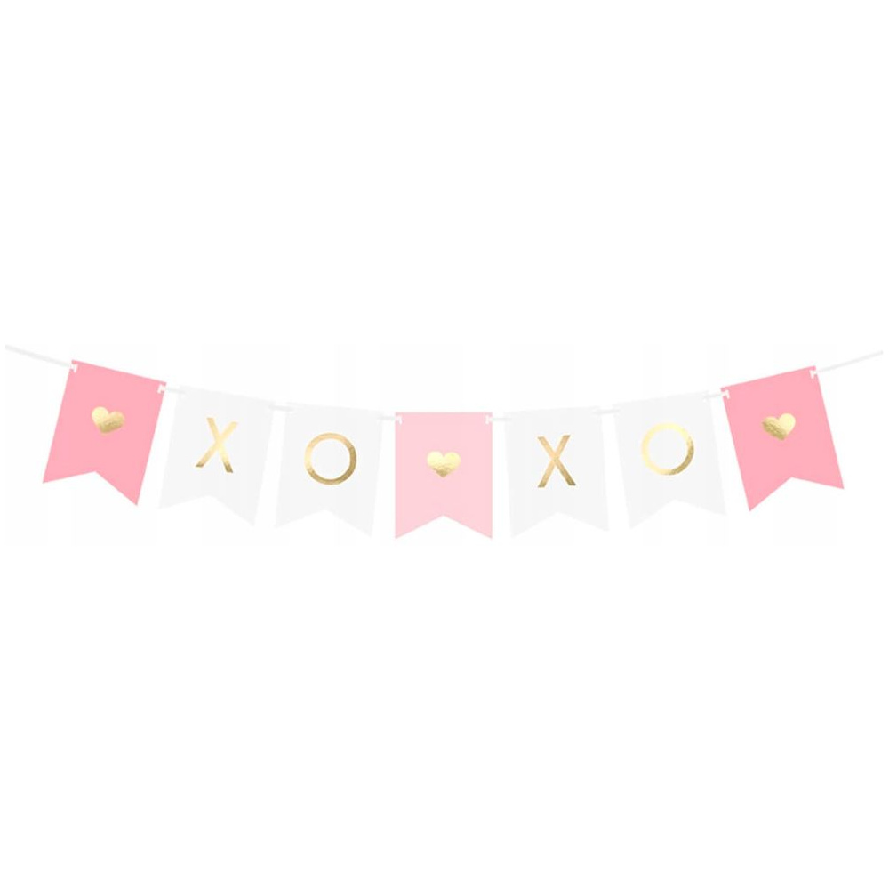 Гирлянда "Xo Xo", 15x95 см, ассорти