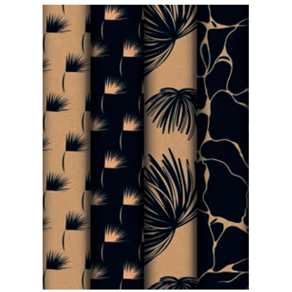 Бумага декоративная в рулоне "Essentiel", 2x0.7 м, 70 г/м2, ассорти