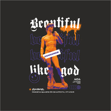 Коврик для мыши "Beautiful like god", 235x196x3 мм