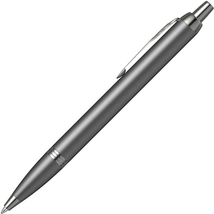 Ручка шариковая автоматическая Parker "IM Monochrome K328", 0,7 мм, серый, стерж. синий - 4