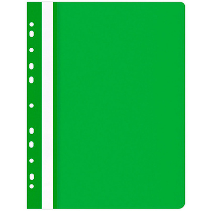 Папка-скоросшиватель с перфорацией "Office Product", A4, зелёный