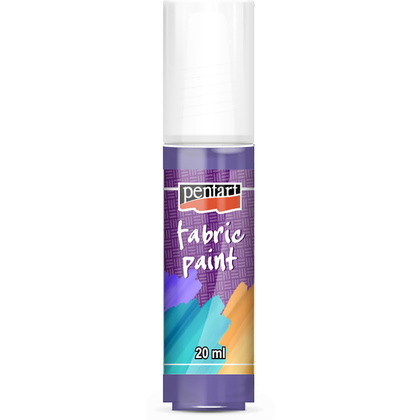 Краски для текстиля "Pentart Fabric paint", 20 мл, фиолетовый