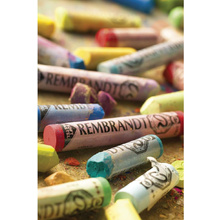 Набор мягкой пастели "Rembrandt Half Pastel" базовый, 30 цветов, деревянный короб