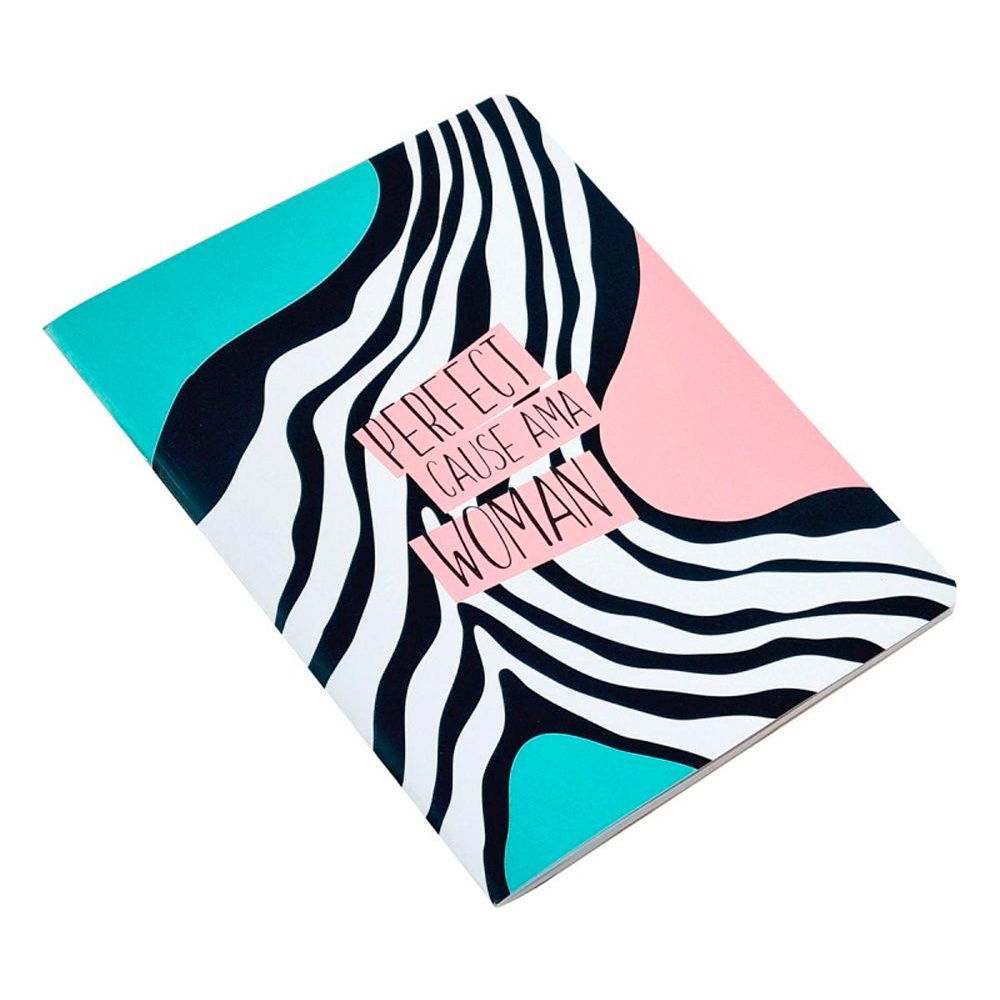 Тетрадь "Abstract разводы", А4, 40 листов, клетка, разноцветный - 4