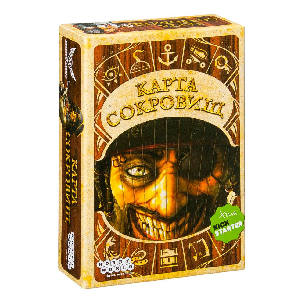 Игра настольная "Карта Сокровищ"
