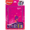 Пенал Maped "Girly", 2 отделения, с наполнением - 4