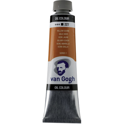 Краски масляные "Van Gogh", 227 охра жёлтая, 40 мл, туба