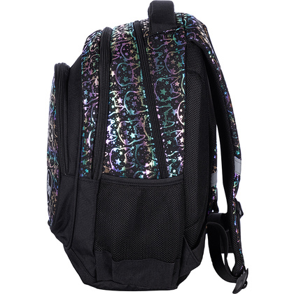 Рюкзак молодежный "Hash neon kitty", чёрный - 4