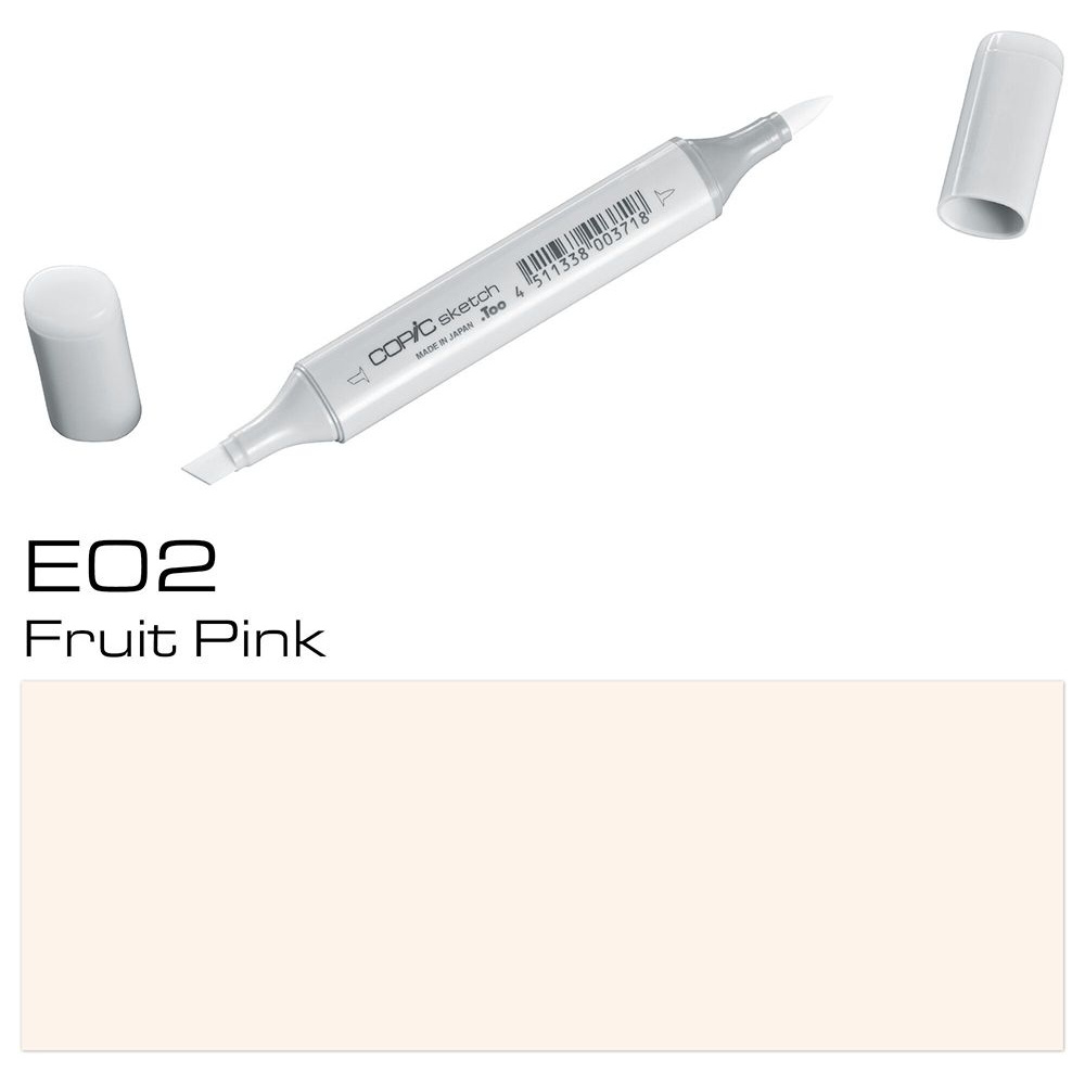 Маркер перманентный "Copic Sketch", E-02 фруктовый розовый