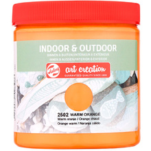 Краски декоративные "INDOOR & OUTDOOR", 250 мл, 2502 оранжевый теплый