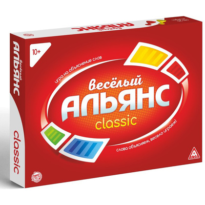 Игра настольная "Веселый Альянс 10+"