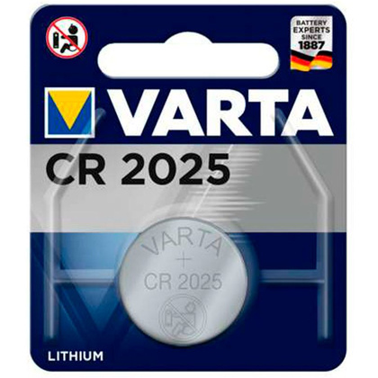 Батарейка литиевая дисковая Varta "Lithium CR2025", 1 шт.
