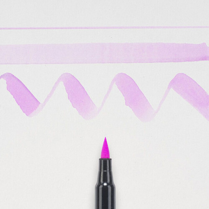 Маркер акварельный "Koi Color Brush", лиловый - 2