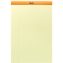 Блокнот "Rhodia", А4+, 80 листов, линейка, оранжевый