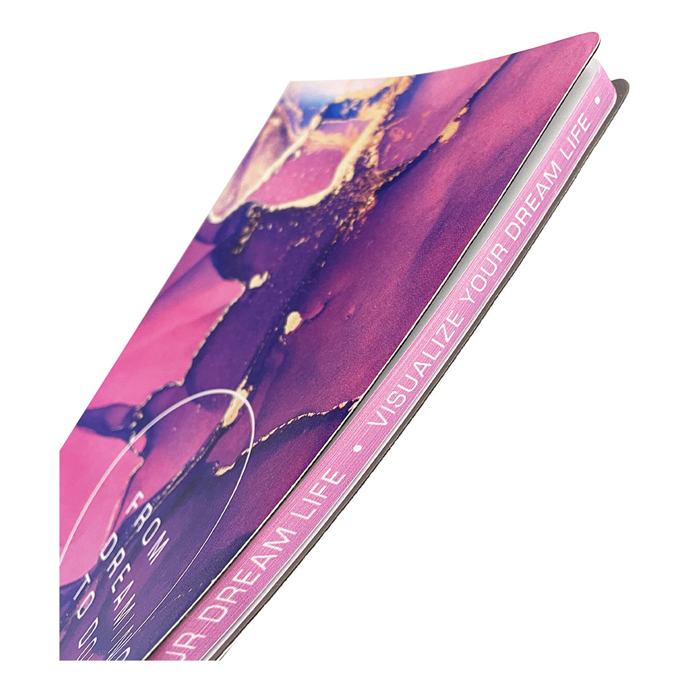 Блокнот "Dream book. № 1", A5, 80 листов, линейка, сиреневый - 2
