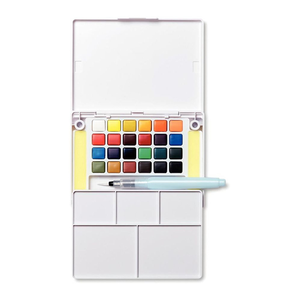 Краски акварельные "Koi Water Colors", 24 цвета - 4