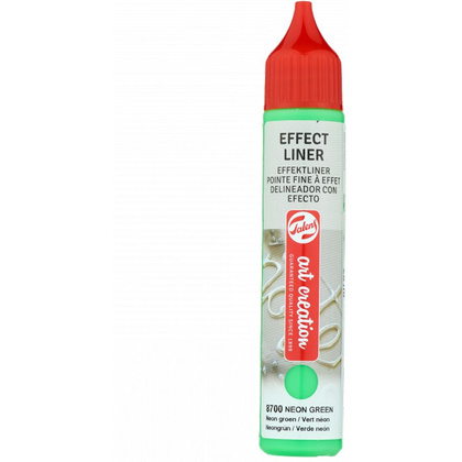 Контур декоративный "EFFECT LINER", 28 мл, 8700 неоновый зеленый