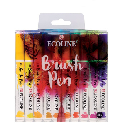 Набор акварельных маркеров "Ecoline", 20 шт., ассорти
