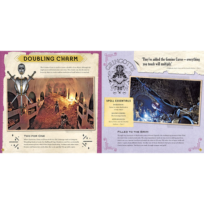 Книга на английском языке "Jody Revenson: Harry Potter. Spells and Charms. A Movie Scrapbook", Illustr. - 5