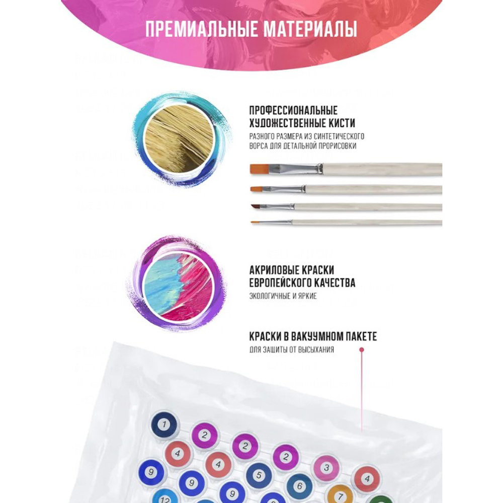 Картина по номерам "Киану Ривз" - 4