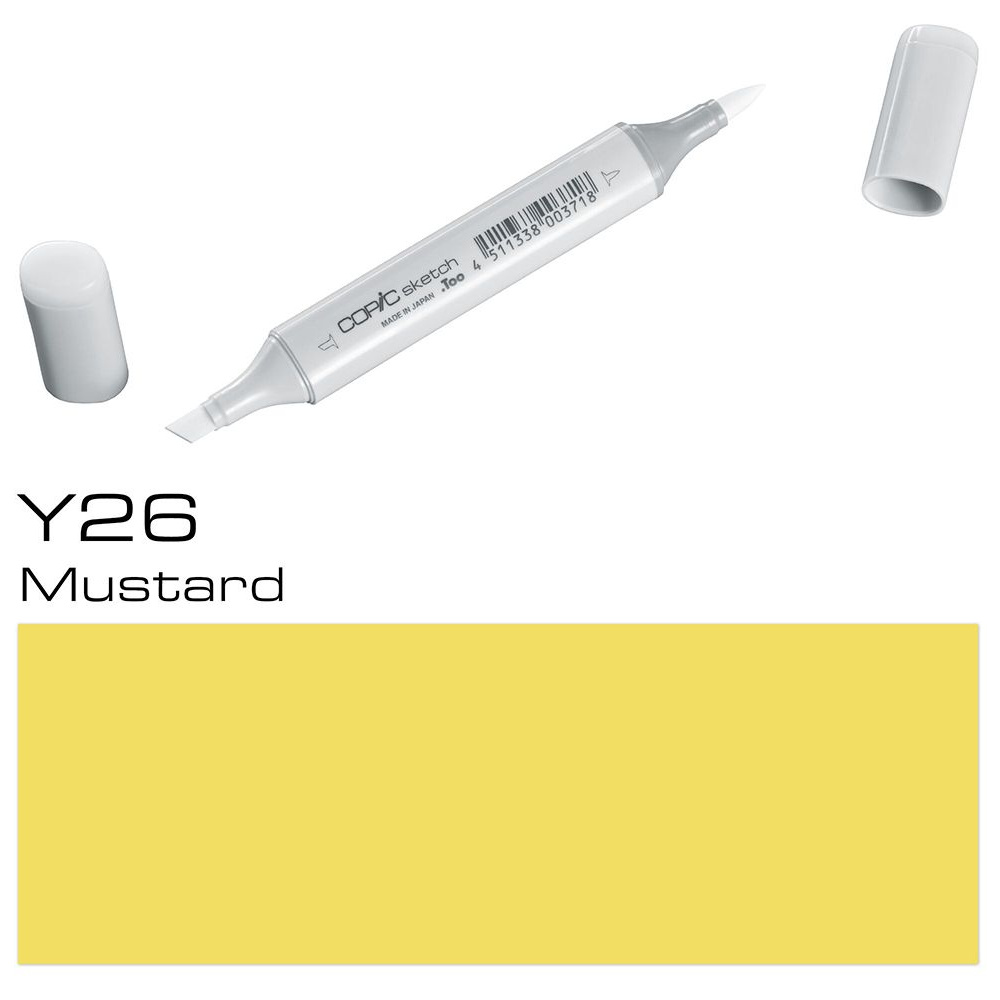 Маркер перманентный "Copic Sketch", Y-26 горчичный