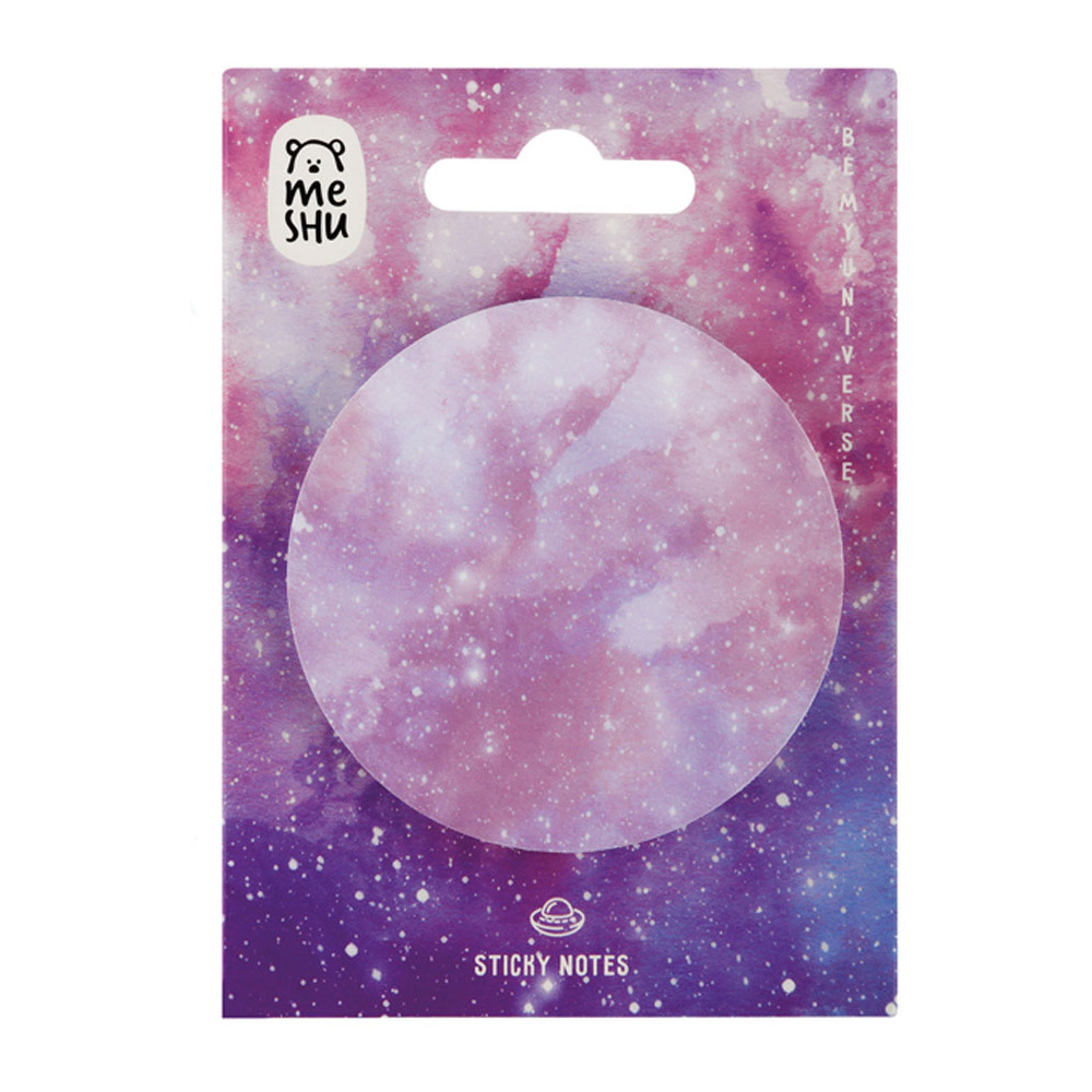 Бумага для заметок "Galaxy. Pink", 60 мм, 50 листов, розовый