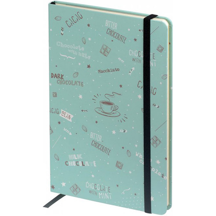 Блокнот "Megapolis Journal. Coffee time", A5, 100 листов, клетка, мятный - 2