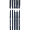 Набор ручек капиллярных "Schneider Fineliner Pictus", 5 шт - 2