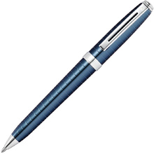 Ручка шариковая автоматическая "Sheaffer Prelude", 0.7 мм, темно-синий, серебристый, стерж. черный
