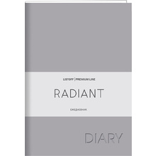 Ежедневник недатированный "Radiant", А6, 152 страницы, серый