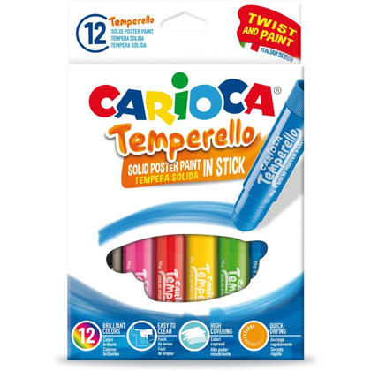 Мелки мягкие "Temperello", 12 цветов, ассорти